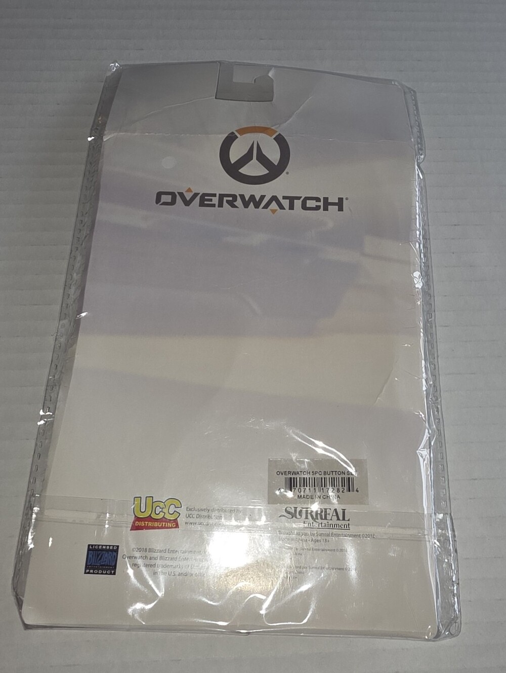 NIP Overwatch 5-Pack Button Set - Multi Color Character Pins - Picture 3 of 4